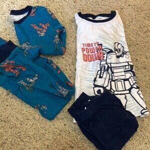 Boys carters robot pajamas size 7